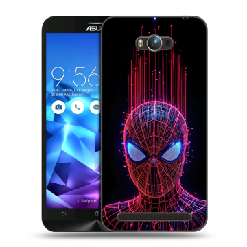 Пластиковый чехол на ASUS ZenFone Max с принтом Spiderman Человек паук Пластиковый чехол на ASUS ZenFone Max с принтом Spiderman Человек паук