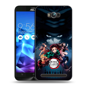 Пластиковый чехол на ASUS ZenFone Max с принтом Demon Slayer Клинок рассекающий демонов Пластиковый чехол на ASUS ZenFone Max с принтом Demon Slayer Клинок рассекающий демонов