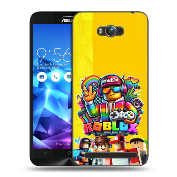 Пластиковый чехол на ASUS ZenFone Max с принтом Roblox Роблокс Пластиковый чехол на ASUS ZenFone Max с принтом Roblox Роблокс