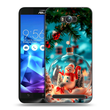 Пластиковый чехол на ASUS ZenFone Max с принтом Новый год Пластиковый чехол на ASUS ZenFone Max с принтом Новый год