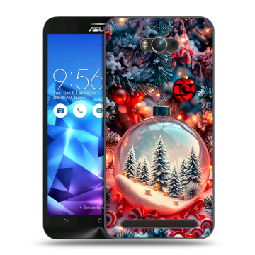 Пластиковый чехол на ASUS ZenFone Max с принтом Новый год Пластиковый чехол на ASUS ZenFone Max с принтом Новый год