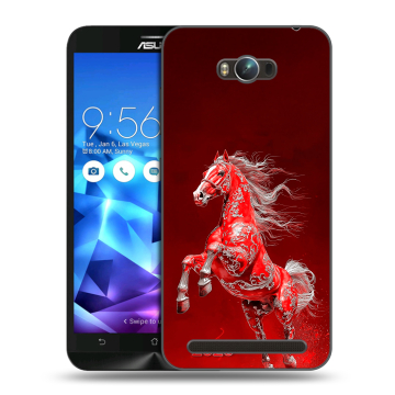 Пластиковый чехол на ASUS ZenFone Max с принтом Новый год Пластиковый чехол на ASUS ZenFone Max с принтом Новый год