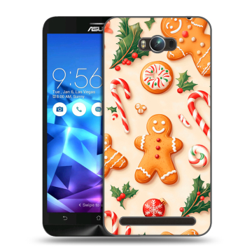 Пластиковый чехол на ASUS ZenFone Max с принтом Новый год Пластиковый чехол на ASUS ZenFone Max с принтом Новый год