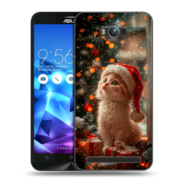 Пластиковый чехол на ASUS ZenFone Max с принтом Новый год Пластиковый чехол на ASUS ZenFone Max с принтом Новый год