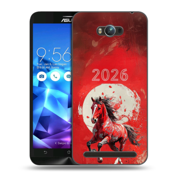 Пластиковый чехол на ASUS ZenFone Max с принтом Новый год Пластиковый чехол на ASUS ZenFone Max с принтом Новый год