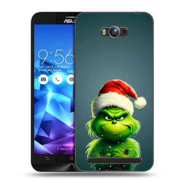 Пластиковый чехол на ASUS ZenFone Max с принтом Новый год