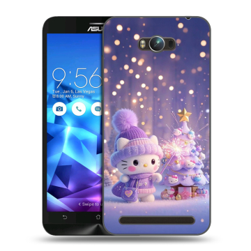 Пластиковый чехол на ASUS ZenFone Max с принтом Новый год