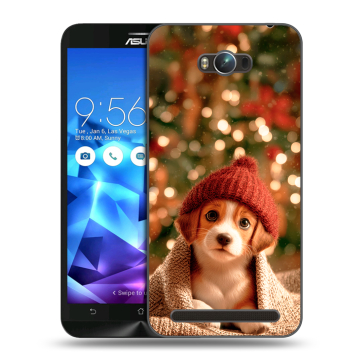 Пластиковый чехол на ASUS ZenFone Max с принтом Новый год