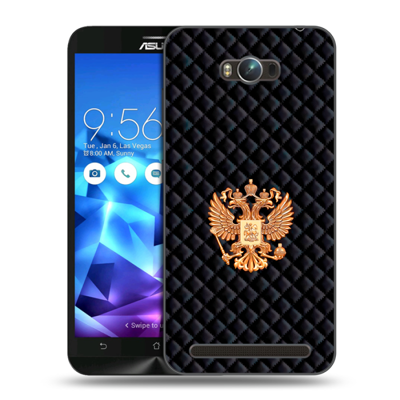 Пластиковый чехол на ASUS ZenFone Max с принтом Герб России принт Пластиковый чехол на ASUS ZenFone Max с принтом Герб России принт