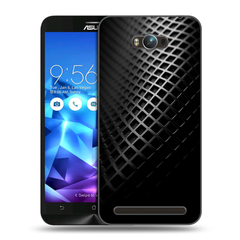 Пластиковый чехол на ASUS ZenFone Max с принтом Текстура металла Пластиковый чехол на ASUS ZenFone Max с принтом Текстура металла