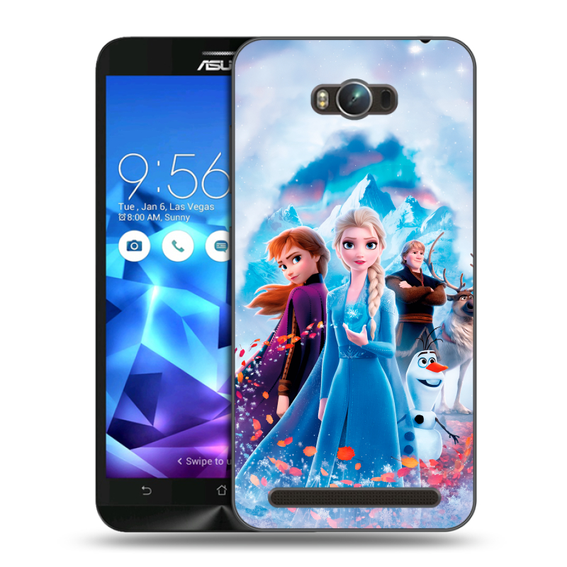 Пластиковый чехол на ASUS ZenFone Max с принтом Холодное сердце Frozen Пластиковый чехол на ASUS ZenFone Max с принтом Холодное сердце Frozen