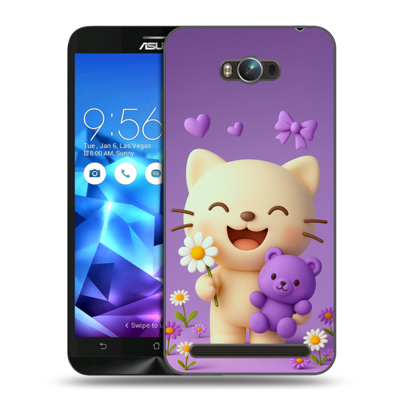 Пластиковый чехол на ASUS ZenFone Max с принтом для девочек Пластиковый чехол на ASUS ZenFone Max с принтом для девочек