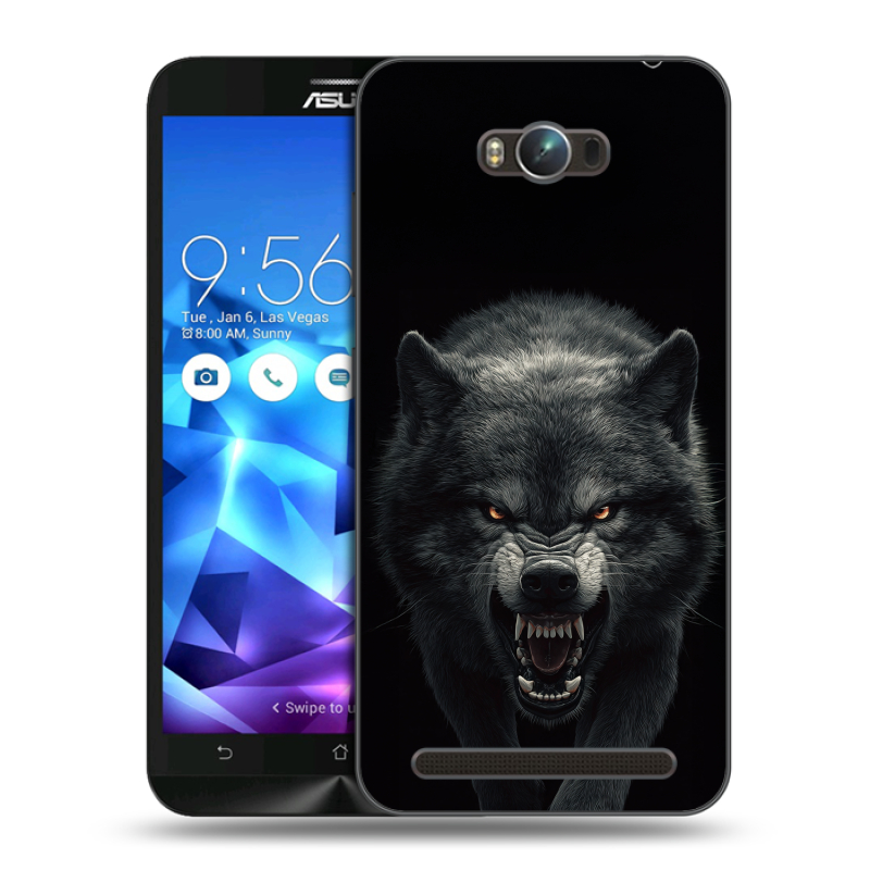 Пластиковый чехол на ASUS ZenFone Max с принтом Волк Пластиковый чехол на ASUS ZenFone Max с принтом Волк