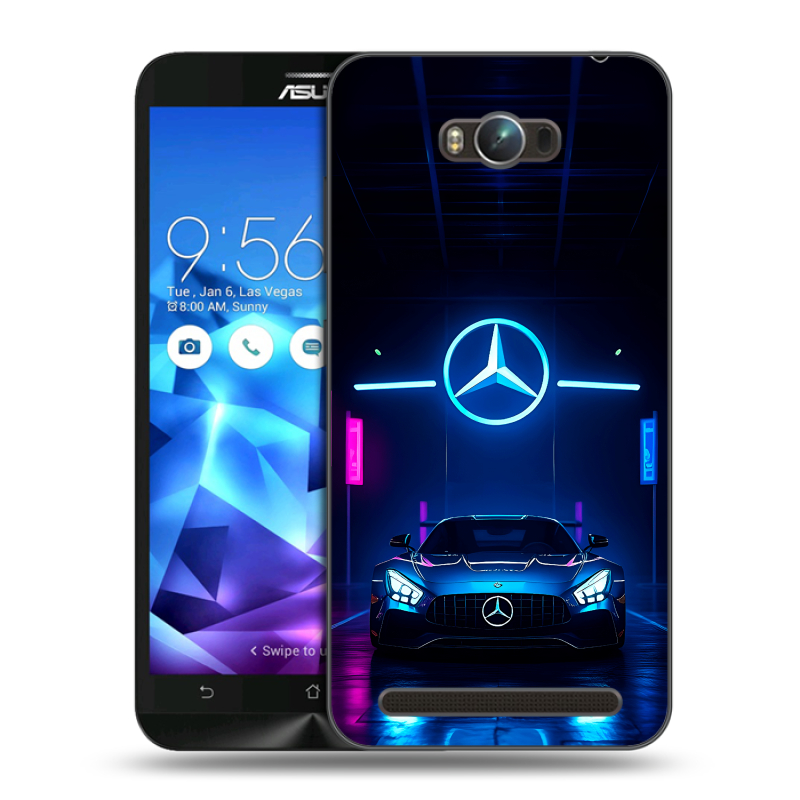 Пластиковый чехол на ASUS ZenFone Max с принтом Mercedes Мерседес Пластиковый чехол на ASUS ZenFone Max с принтом Mercedes Мерседес