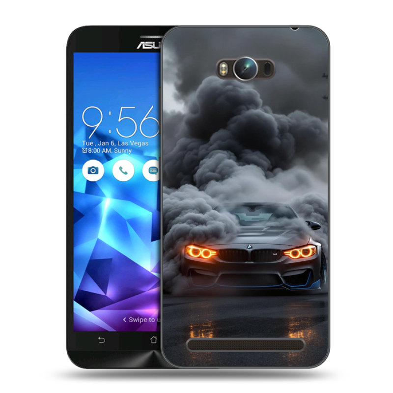 Пластиковый чехол на ASUS ZenFone Max с принтом BMW БМВ Пластиковый чехол на ASUS ZenFone Max с принтом BMW БМВ