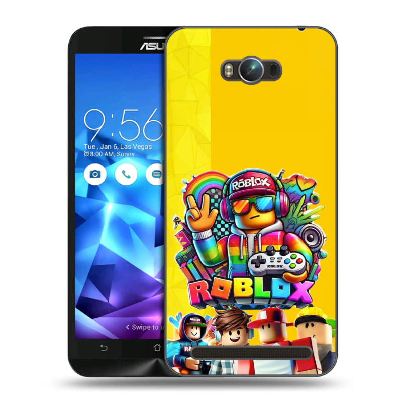 Пластиковый чехол на ASUS ZenFone Max с принтом Roblox Роблокс Пластиковый чехол на ASUS ZenFone Max с принтом Roblox Роблокс