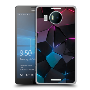Пластиковый чехол на Microsoft Lumia 950 XL с принтом Геометрия неона Пластиковый чехол на Microsoft Lumia 950 XL с принтом Геометрия неона