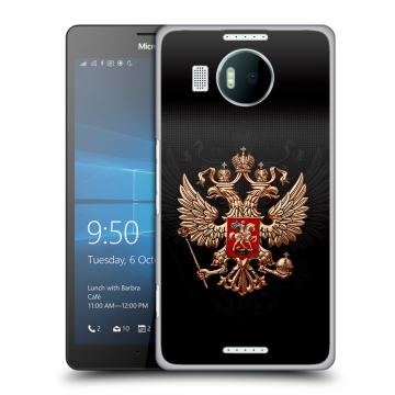 Пластиковый чехол на Microsoft Lumia 950 XL с принтом Герб России Пластиковый чехол на Microsoft Lumia 950 XL с принтом Герб России