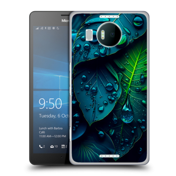 Пластиковый чехол на Microsoft Lumia 950 XL с принтом Листья Пластиковый чехол на Microsoft Lumia 950 XL с принтом Листья