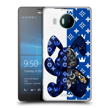 Пластиковый чехол на Microsoft Lumia 950 XL с принтом Луи робот