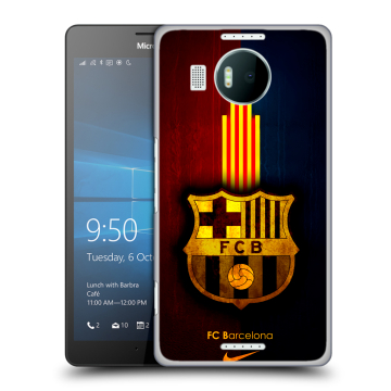 Пластиковый чехол на Microsoft Lumia 950 XL с принтом Барселона Barcelona