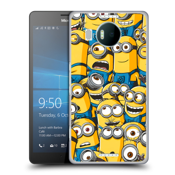 Пластиковый чехол на Microsoft Lumia 950 XL с принтом Миньоны Пластиковый чехол на Microsoft Lumia 950 XL с принтом Миньоны