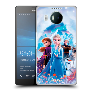 Пластиковый чехол на Microsoft Lumia 950 XL с принтом Холодное сердце Frozen Пластиковый чехол на Microsoft Lumia 950 XL с принтом Холодное сердце Frozen