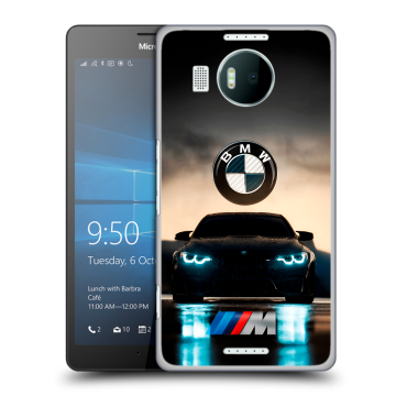 Пластиковый чехол на Microsoft Lumia 950 XL с принтом БМВ BMW