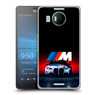 Пластиковый чехол на Microsoft Lumia 950 XL с принтом БМВ BMW