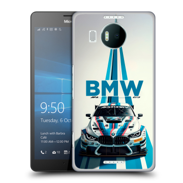 Пластиковый чехол на Microsoft Lumia 950 XL с принтом БМВ BMW