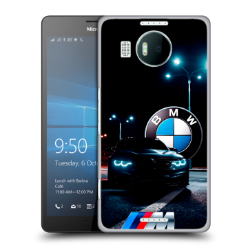 Пластиковый чехол на Microsoft Lumia 950 XL с принтом БМВ BMW