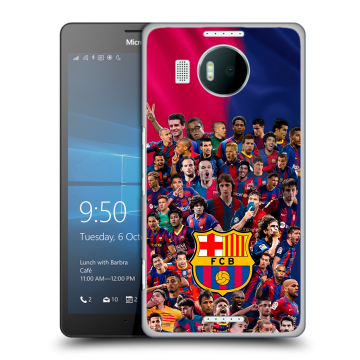 Пластиковый чехол на Microsoft Lumia 950 XL с принтом Барселона Barcelona