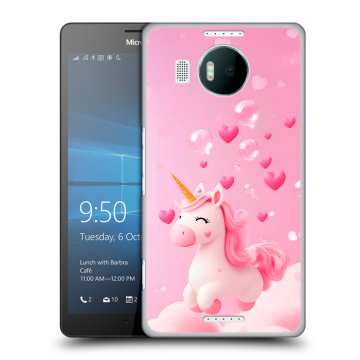 Пластиковый чехол на Microsoft Lumia 950 XL с принтом Единорог Пластиковый чехол на Microsoft Lumia 950 XL с принтом Единорог