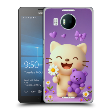 Пластиковый чехол на Microsoft Lumia 950 XL с принтом для девочек