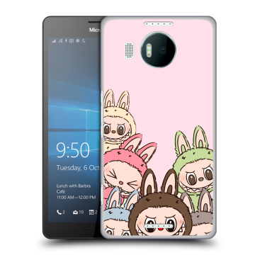 Пластиковый чехол на Microsoft Lumia 950 XL с принтом Лабубу