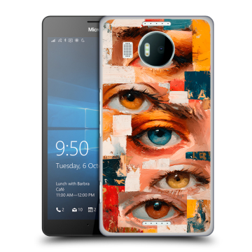 Пластиковый чехол на Microsoft Lumia 950 XL с принтом Модный принт