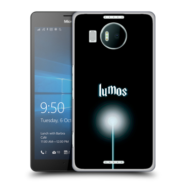 Пластиковый чехол на Microsoft Lumia 950 XL с принтом Harry Potter Гарри Поттер