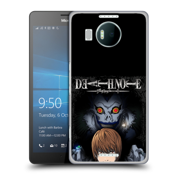 Пластиковый чехол на Microsoft Lumia 950 XL с принтом Death note Тетрадь смерти Пластиковый чехол на Microsoft Lumia 950 XL с принтом Death note Тетрадь смерти