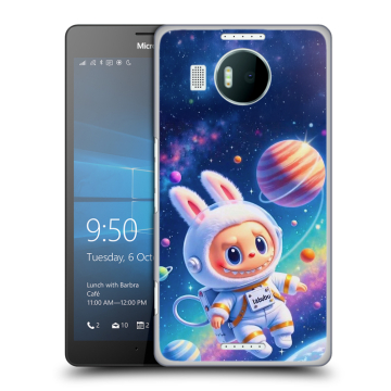 Пластиковый чехол на Microsoft Lumia 950 XL с принтом Labubu Лабубу