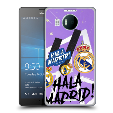 Пластиковый чехол на Microsoft Lumia 950 XL с принтом Real Madrid Реал Мадрид Пластиковый чехол на Microsoft Lumia 950 XL с принтом Real Madrid Реал Мадрид