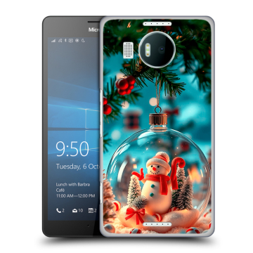 Пластиковый чехол на Microsoft Lumia 950 XL с принтом Новый год Пластиковый чехол на Microsoft Lumia 950 XL с принтом Новый год
