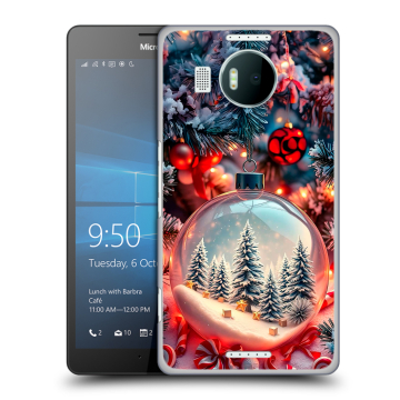 Пластиковый чехол на Microsoft Lumia 950 XL с принтом Новый год Пластиковый чехол на Microsoft Lumia 950 XL с принтом Новый год