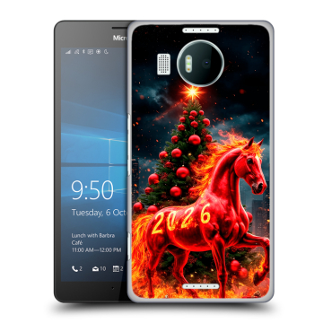 Пластиковый чехол на Microsoft Lumia 950 XL с принтом Новый год Пластиковый чехол на Microsoft Lumia 950 XL с принтом Новый год