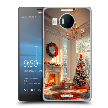 Пластиковый чехол на Microsoft Lumia 950 XL с принтом Новый год Пластиковый чехол на Microsoft Lumia 950 XL с принтом Новый год