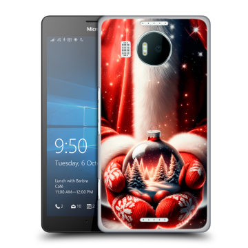 Пластиковый чехол на Microsoft Lumia 950 XL с принтом Новый год Пластиковый чехол на Microsoft Lumia 950 XL с принтом Новый год