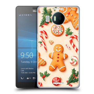 Пластиковый чехол на Microsoft Lumia 950 XL с принтом Новый год Пластиковый чехол на Microsoft Lumia 950 XL с принтом Новый год