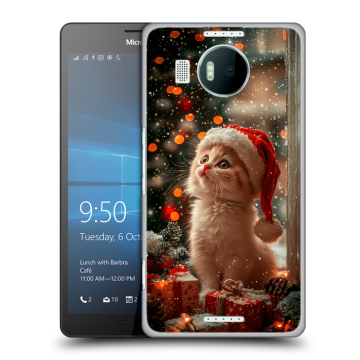 Пластиковый чехол на Microsoft Lumia 950 XL с принтом Новый год Пластиковый чехол на Microsoft Lumia 950 XL с принтом Новый год
