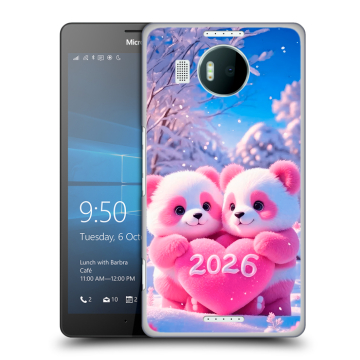 Пластиковый чехол на Microsoft Lumia 950 XL с принтом Новый год Пластиковый чехол на Microsoft Lumia 950 XL с принтом Новый год
