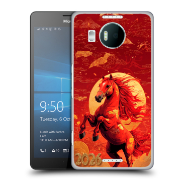 Пластиковый чехол на Microsoft Lumia 950 XL с принтом Новый год Пластиковый чехол на Microsoft Lumia 950 XL с принтом Новый год