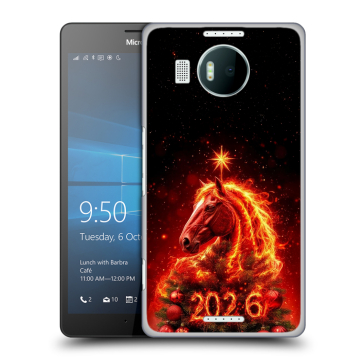 Пластиковый чехол на Microsoft Lumia 950 XL с принтом Новый год Пластиковый чехол на Microsoft Lumia 950 XL с принтом Новый год